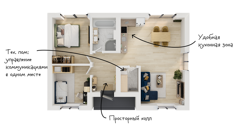 Практичная планировка